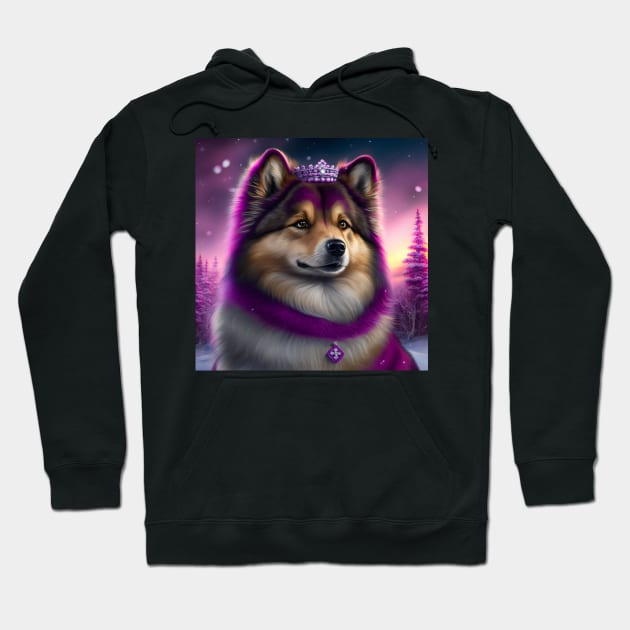 Finnish Lapphund Beauty Hoodie by Enchanted Reverie